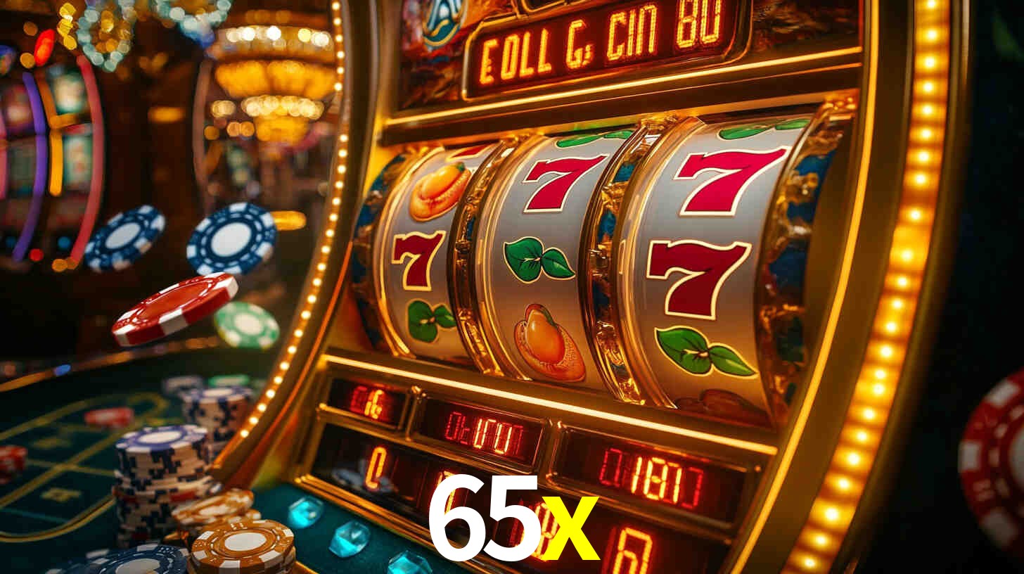 65x Logo - Bônus com Rollover Justo
